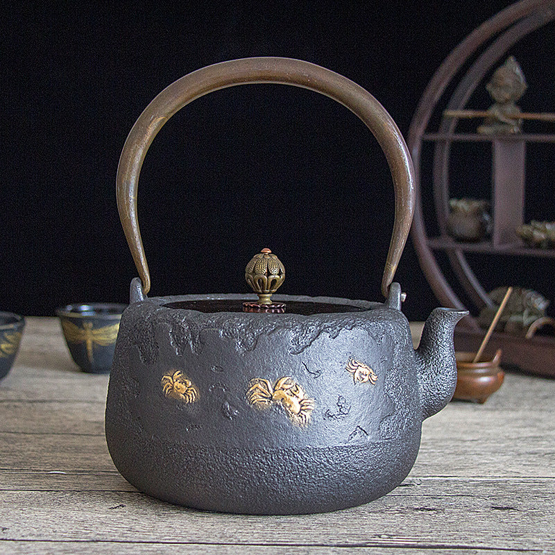High-end cast iron teapot