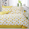 Cotton four-piece cotton twill print