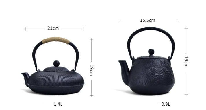 Iron kettle cast iron teapot household kettle