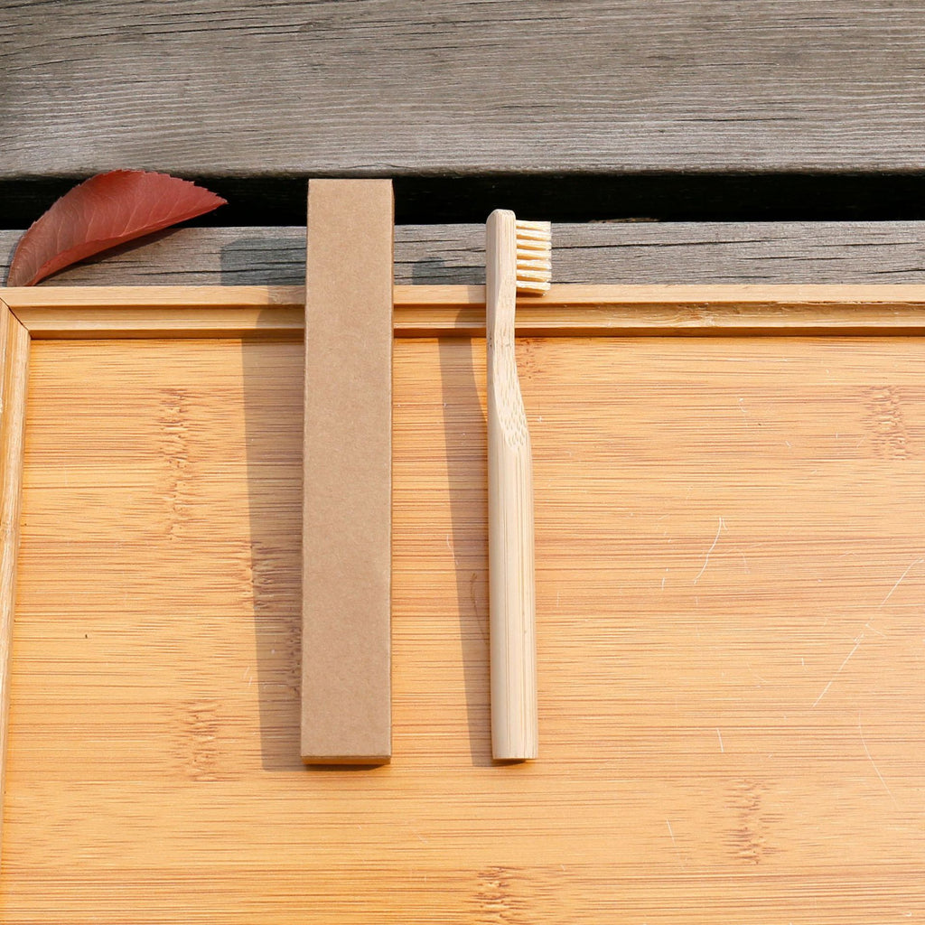 Bamboo Charcoal Soft Fiber Bristle Toothbrush