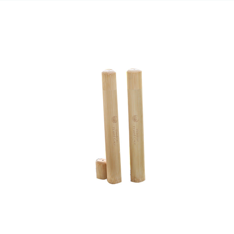 Toothbrush Bamboo Tube Portable Travel Bamboo Pipe B & B Disposable Box Travel Tube