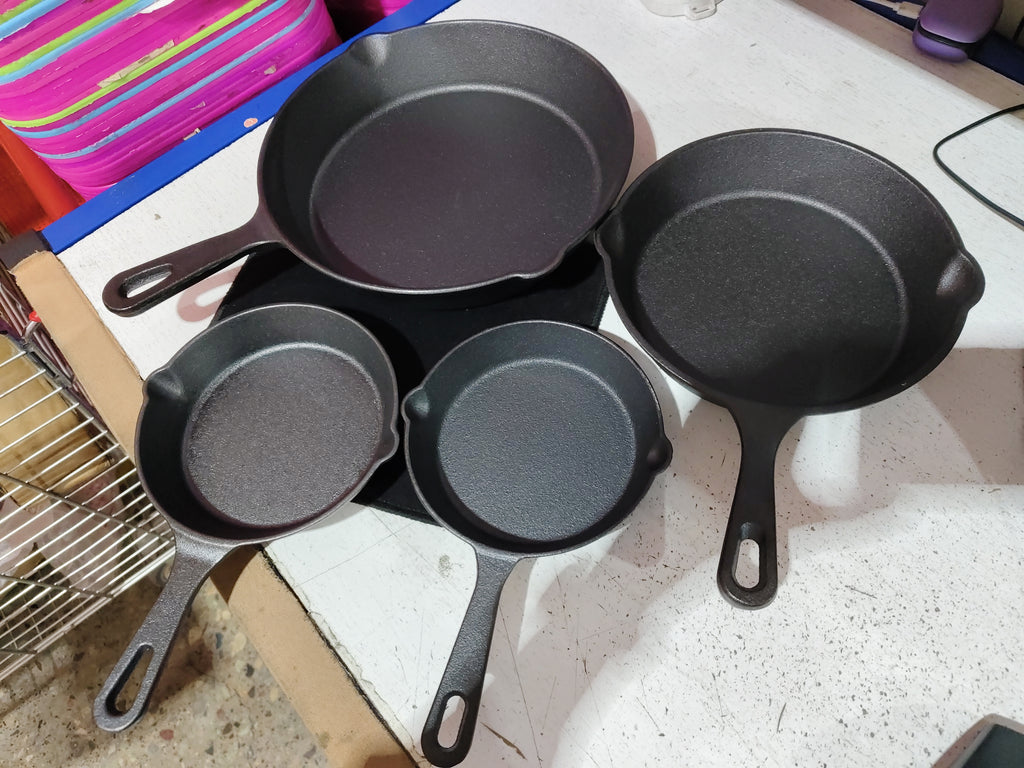 All-in-one Small Frying Panflat-bottomed Frying Pan, Cast Iron Pan