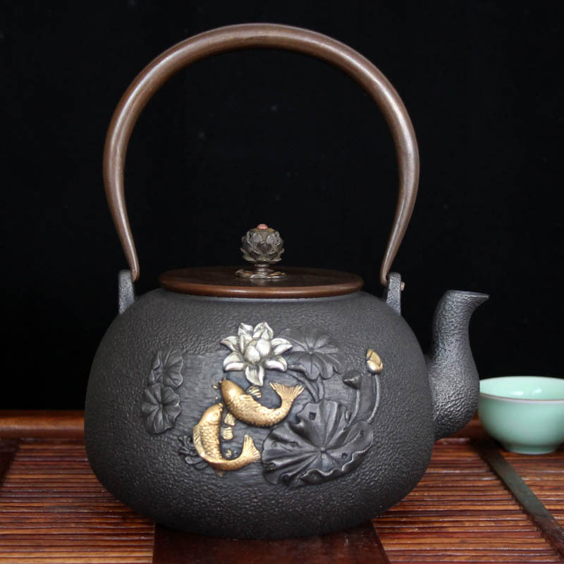 High-end cast iron teapot