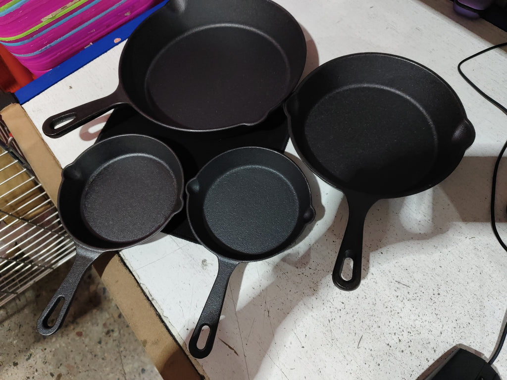 All-in-one Small Frying Panflat-bottomed Frying Pan, Cast Iron Pan